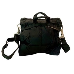 Anteprima black nylon crossbody bag